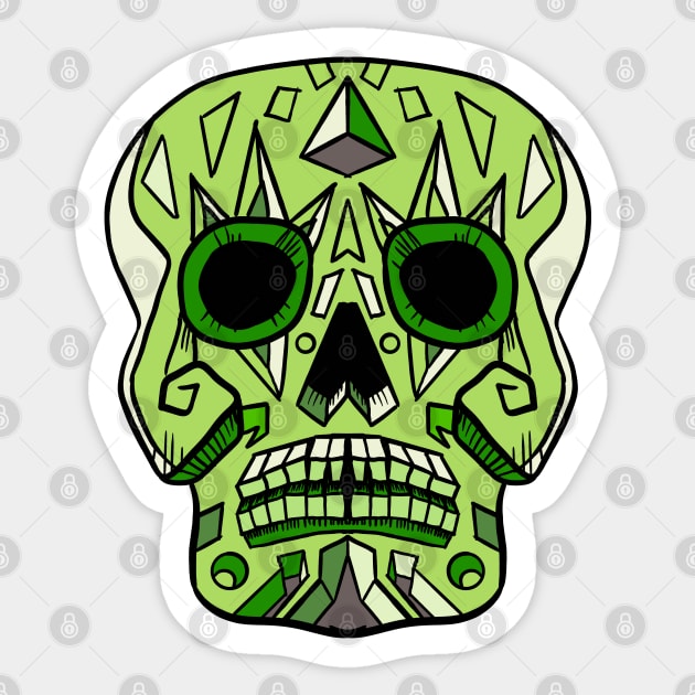 Candy Skull 4 Sticker by fakeface